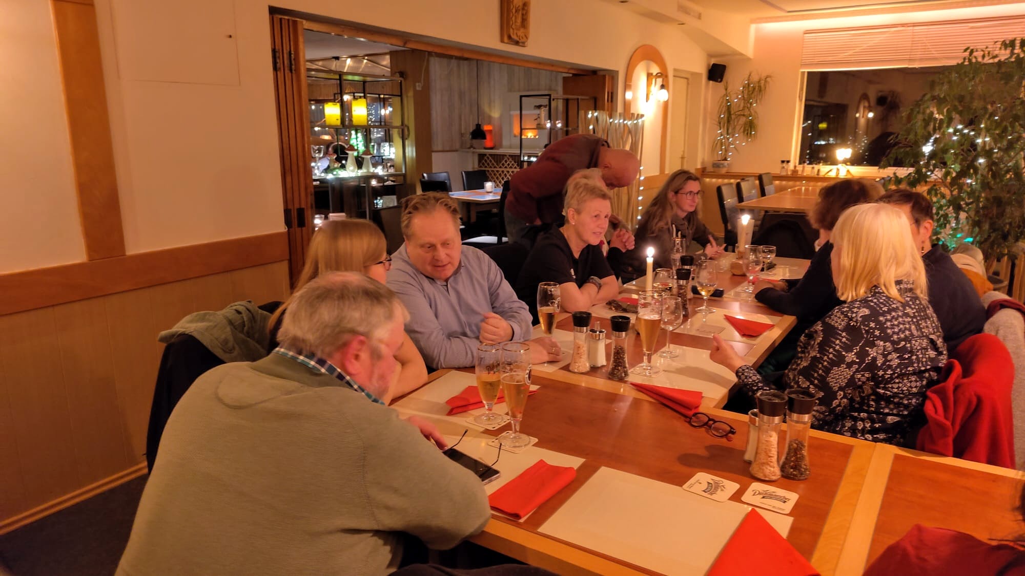 Gesellige Runde bei Grümkohl