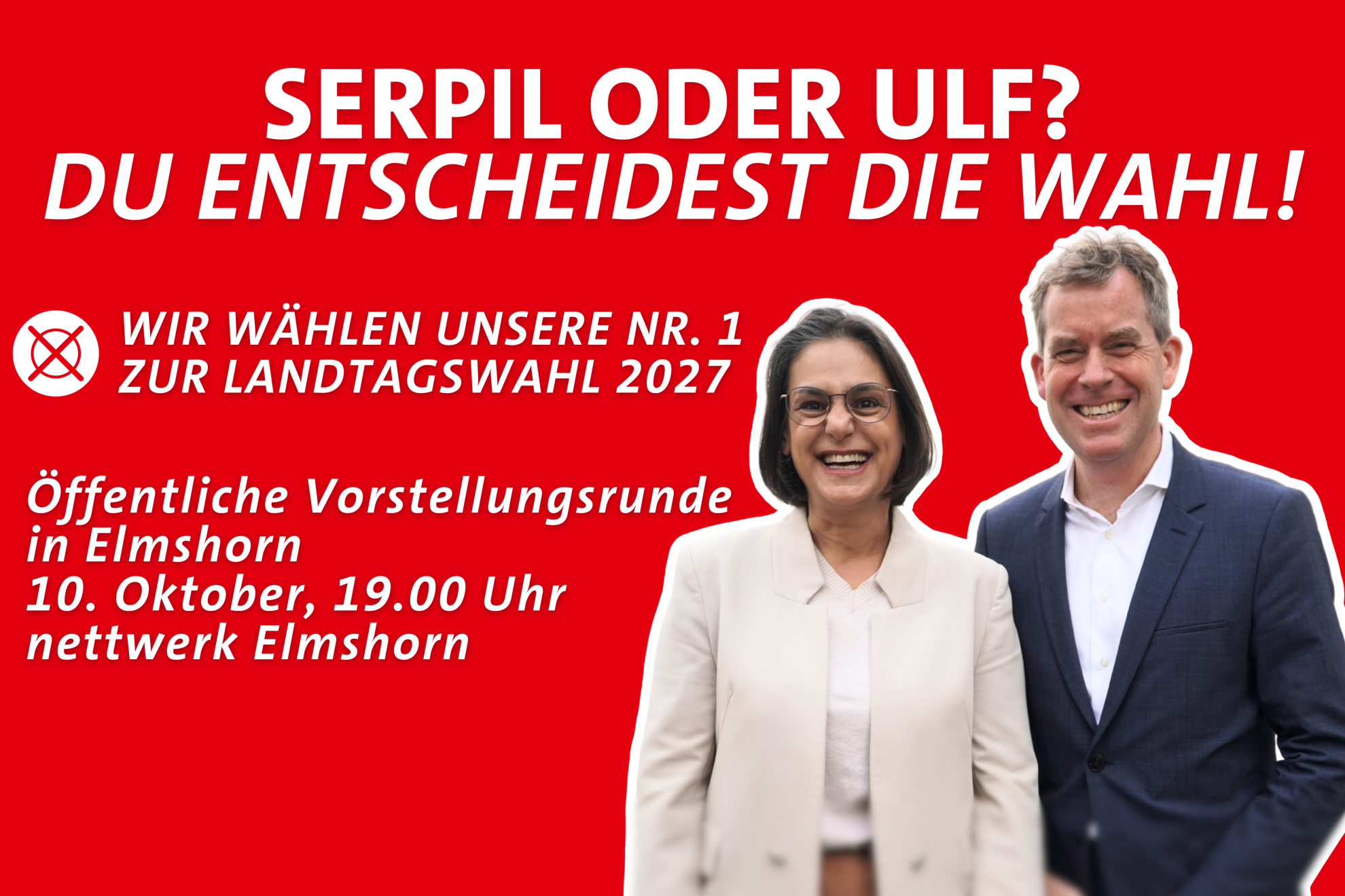 Serpil oder Ulf? Du entscheidest die Wahl in… Elmshorn