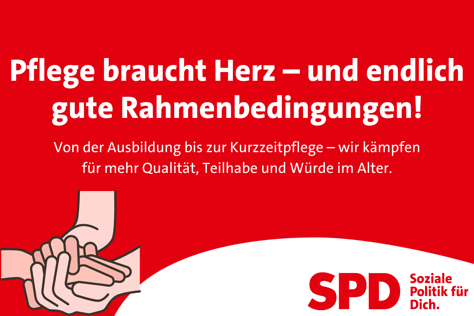 Fünf wichtige Punkte für gute Pflege und Betreuung im Alter bis hin zum Sterben