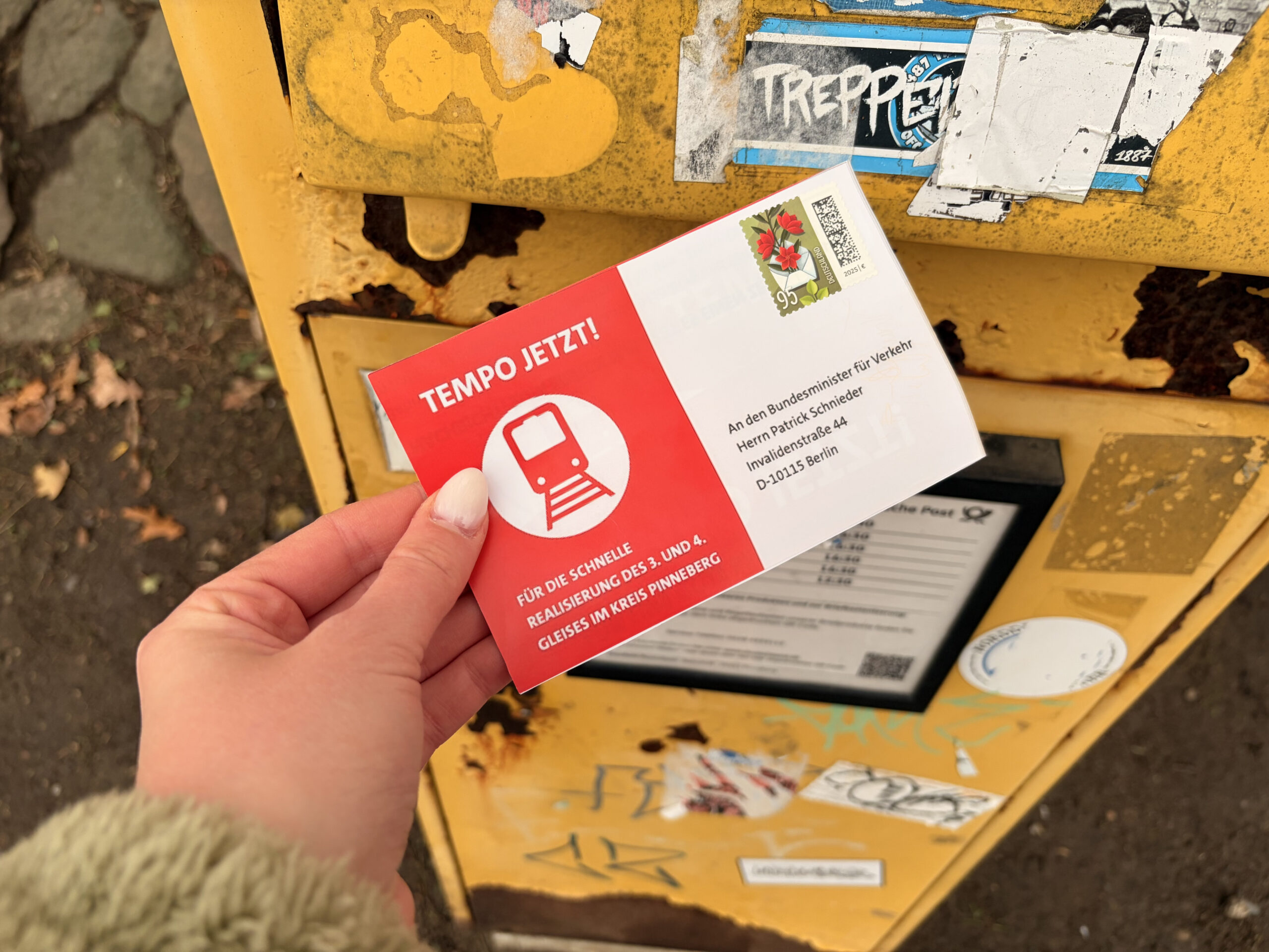 Die SPD kann auch Aktion: Für mehr Tempo beim Bahnausbau zwischen Elmshorn und Pinneberg