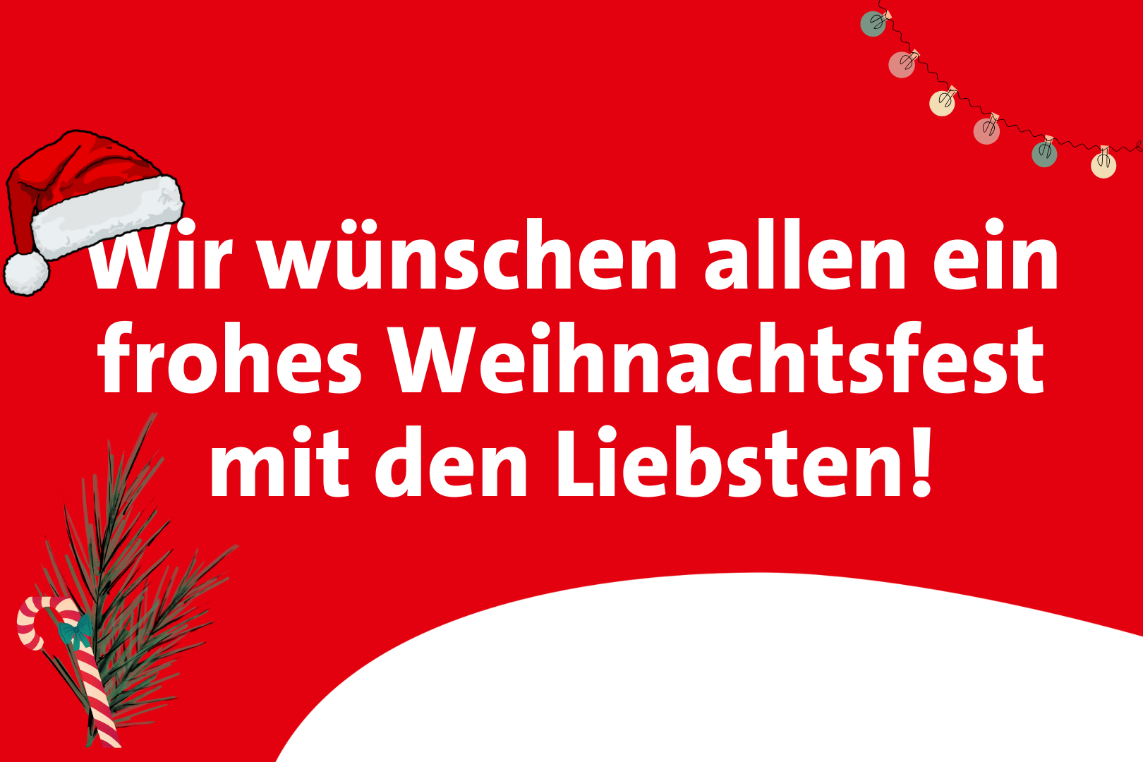 Frohe Weihnachten!