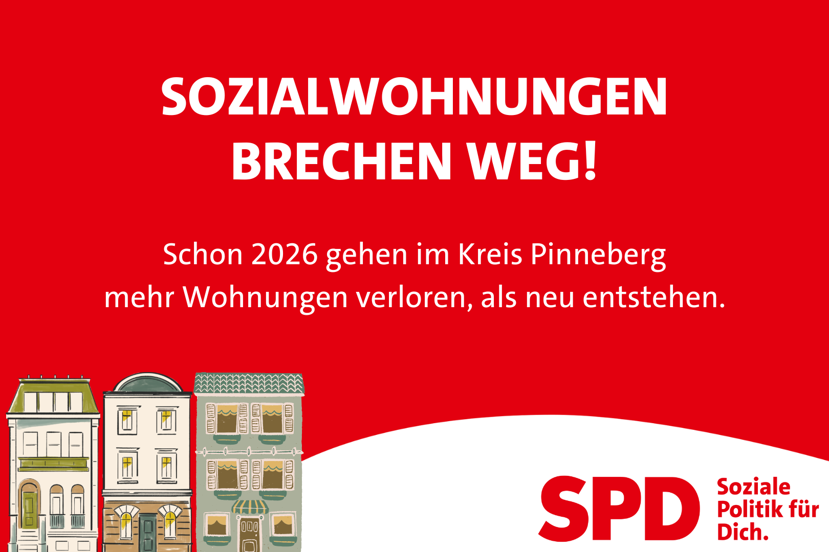 Thomas Hölck: Der weitere Wegfall von sozial gebundenen Wohnungen ist ein dramatisches Alarmsignal!